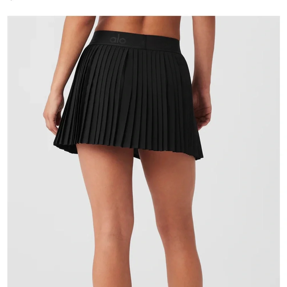 Alo Black Tennis Skirt - Size XS
